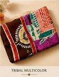 Tribal Multicolor — Pure Mulberry Silk Hand Batik Sari