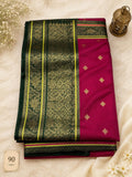 Magenta Semi Silk