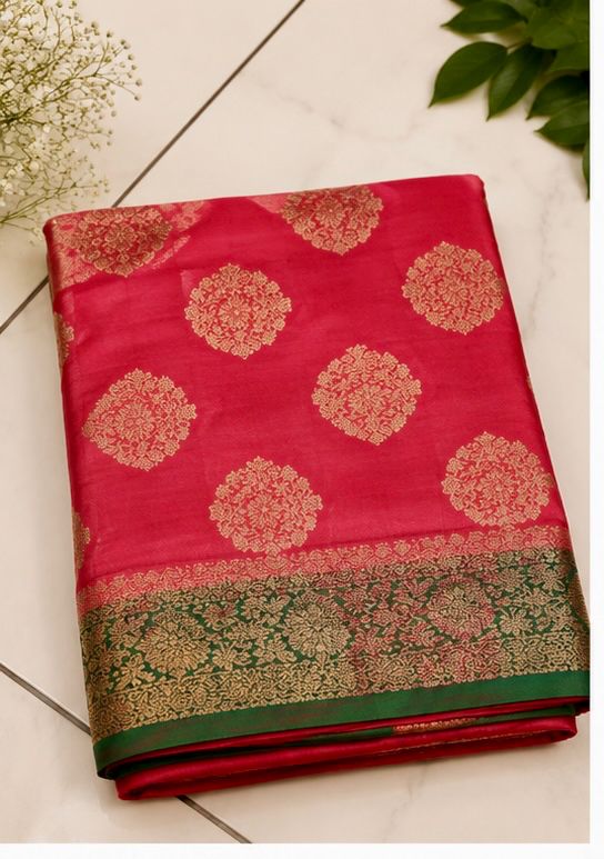 Semi silk georgette Banarasi